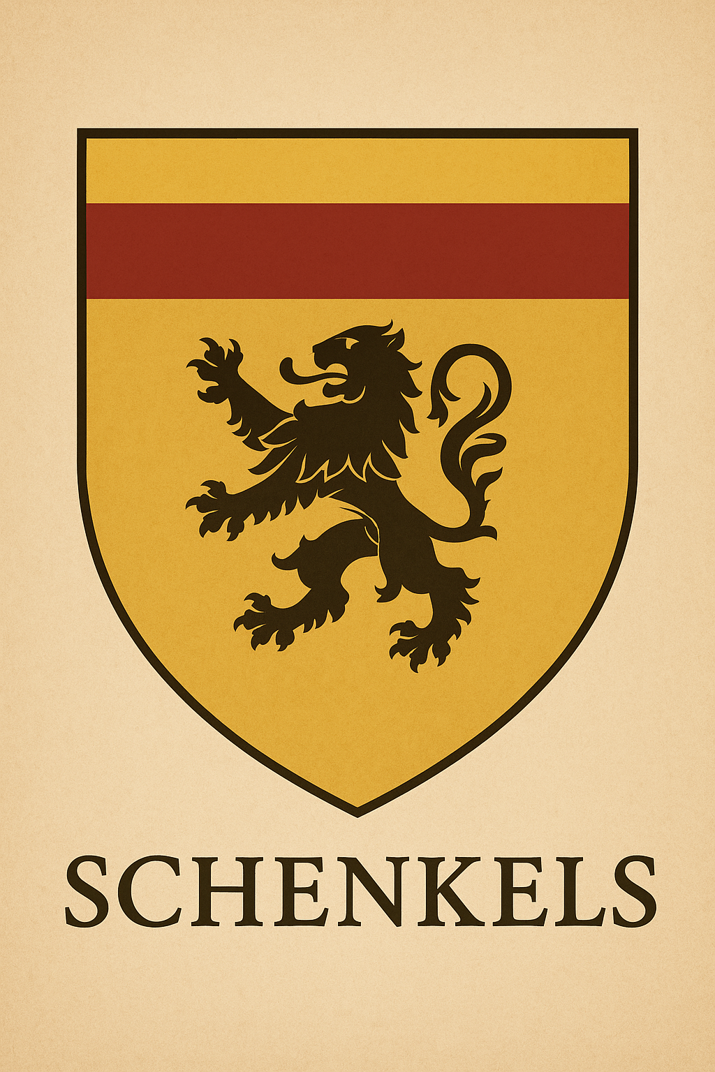 Blason Famille Schenkels